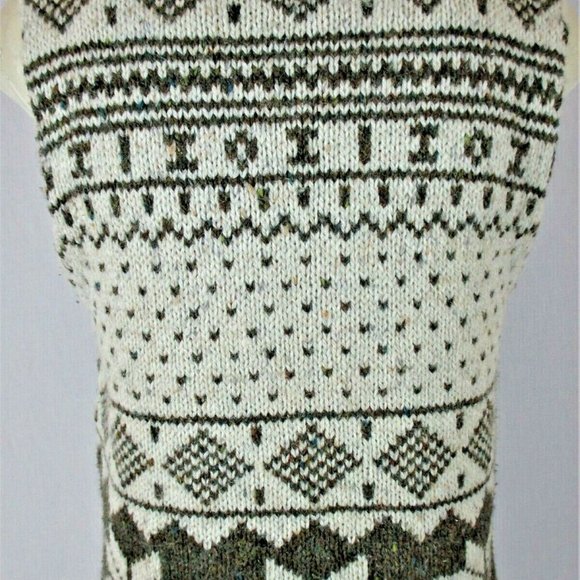 Boundary Waters womens Small sleeveless WOOL BLEND - Picture 8 of 12